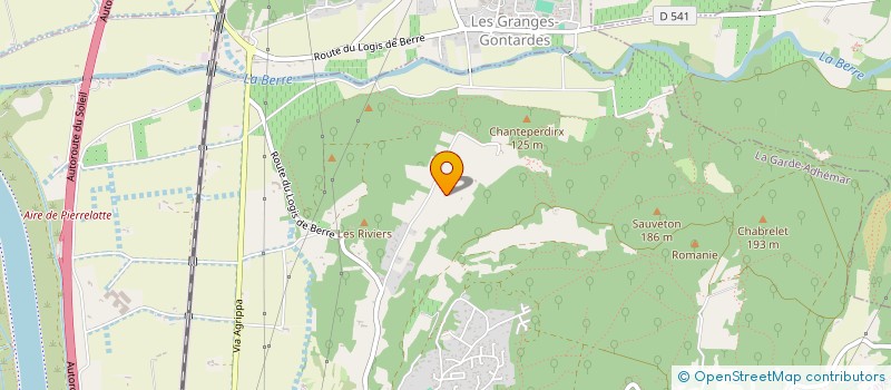 localisation de l'entreprise PANITOILE  LA GARDE-ADHEMAR