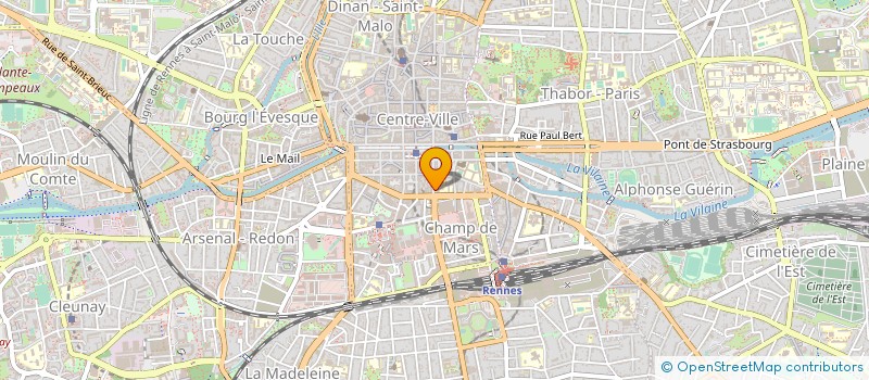 localisation de l'entreprise PANIUM  RENNES