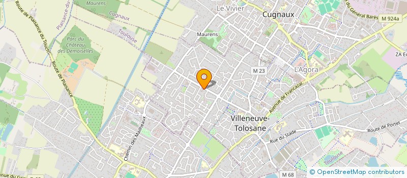 localisation de l'entreprise PANIVORES à VILLENEUVE-TOLOSANE