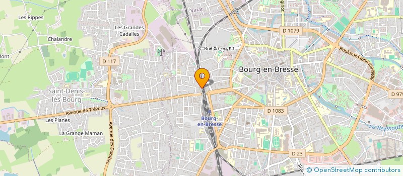 localisation de l'entreprise PANJAMAR PROMOTION à BOURG-EN-BRESSE