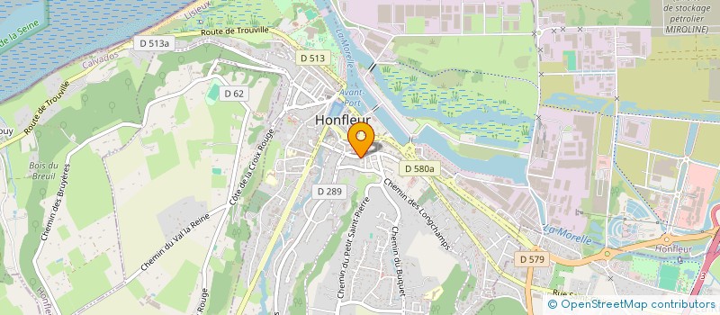 localisation de l'entreprise PANK ARCHITECTURES  DEAUVILLE