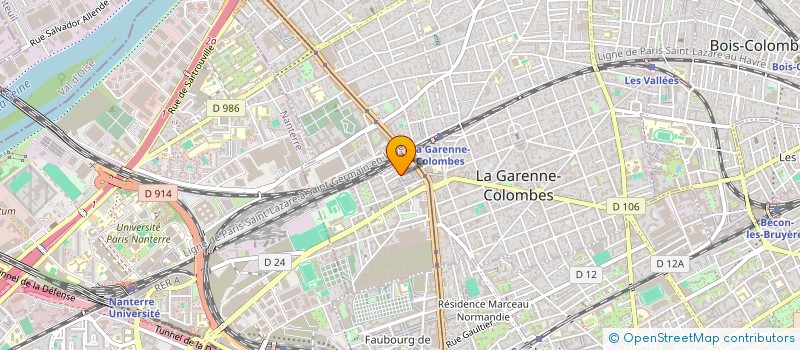 localisation de l'entreprise PANKO CONSULT à LA GARENNE-COLOMBES