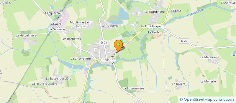 localisation de l'entreprise PANN'SYLVESTRE  PANNECE