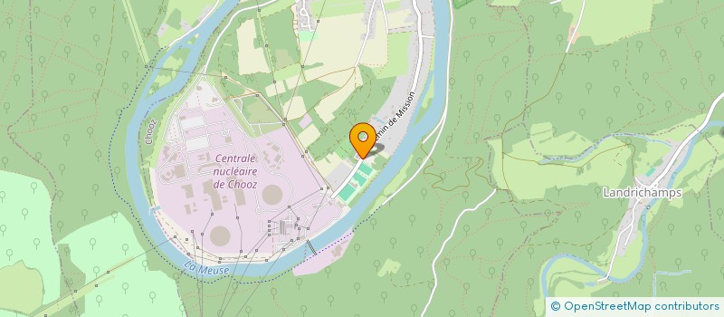 localisation de l'entreprise PANNEL  CHOOZ