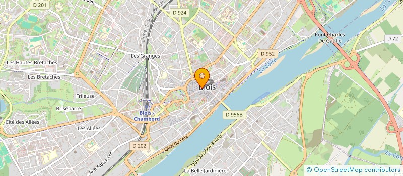 localisation de l'entreprise PANNIER  BLOIS