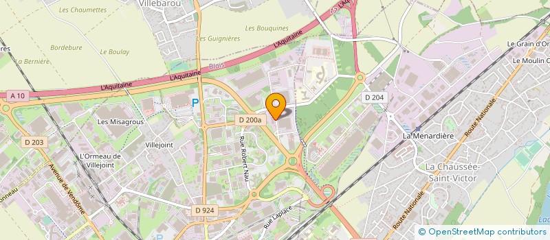 localisation de l'entreprise PANNIER-EMAILLE  BLOIS