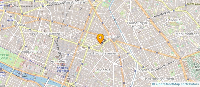 localisation de l'entreprise PANNONICA  PARIS