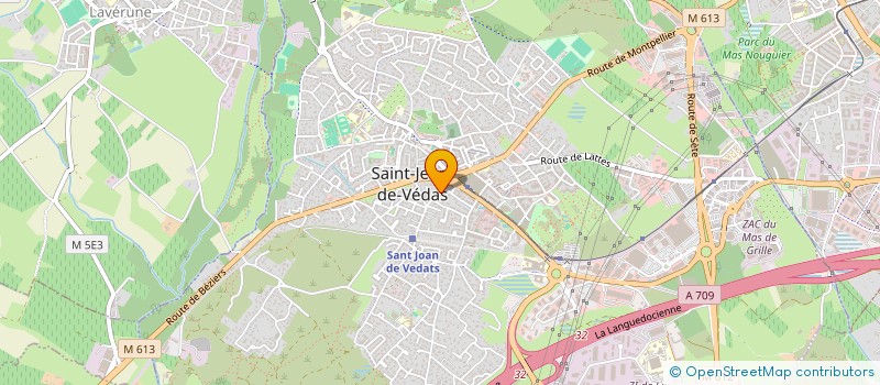 localisation de l'entreprise PANNUZZO JACQUEL EXPERTISE COMPTABLE à SAINT-JEAN-DE-VEDAS
