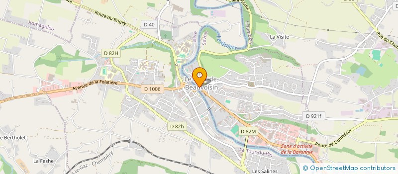 localisation de l'entreprise PANOBIO  LE PONT-DE-BEAUVOISIN