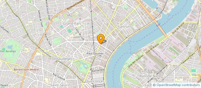 localisation de l'entreprise PANOCHE à BORDEAUX