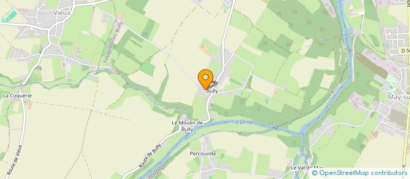 localisation de l'entreprise PANODENTIX  FEUGUEROLLES-BULLY