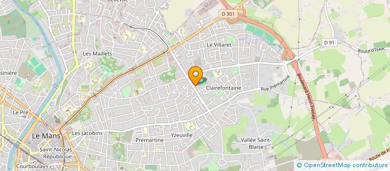 localisation de l'entreprise PANODIS72 à LE MANS