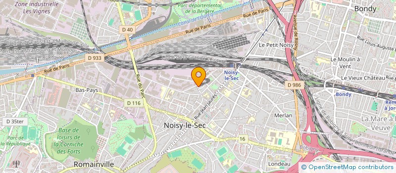 localisation de l'entreprise PANOKI à NOISY-LE-SEC