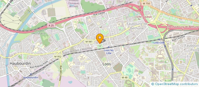 localisation de l'entreprise PANOLATTE SERVICE TRAVAUX  LOOS