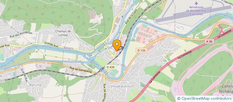 localisation de l'entreprise PANOPACK à BART