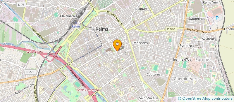localisation de l'entreprise PANOPLIE à REIMS