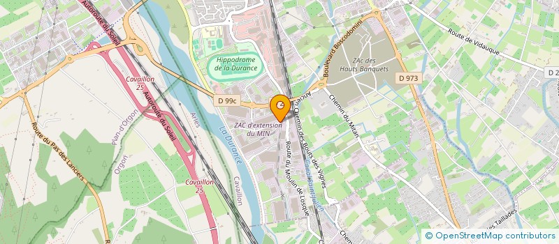 localisation de l'entreprise PANOPTES à CAVAILLON
