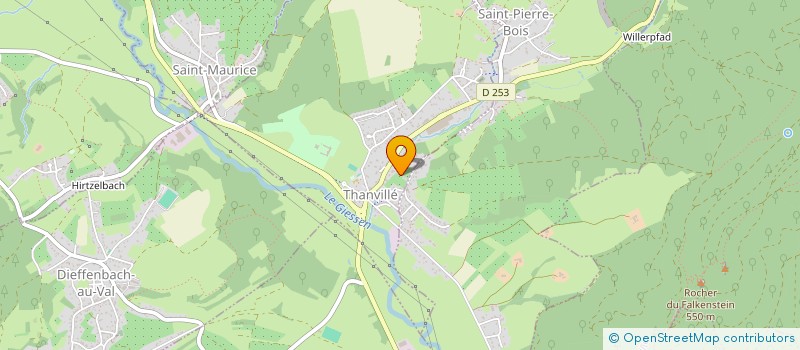 localisation de l'entreprise PANOPTIQUE  THANVILLE