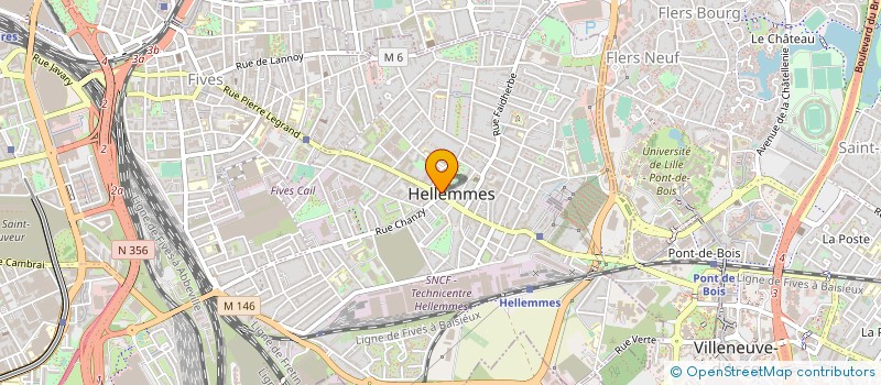 localisation de l'entreprise PANOR à LILLE