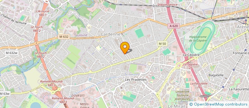localisation de l'entreprise PANORA'MIX à TOULOUSE