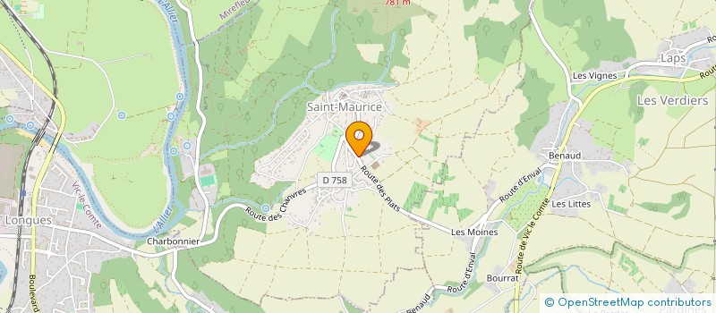 localisation de l'entreprise PANORADOME à SAINT-MAURICE
