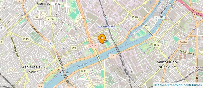 localisation de l'entreprise PANORALEARN à ASNIERES-SUR-SEINE