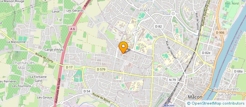 localisation de l'entreprise PANORAMA 360 à MACON