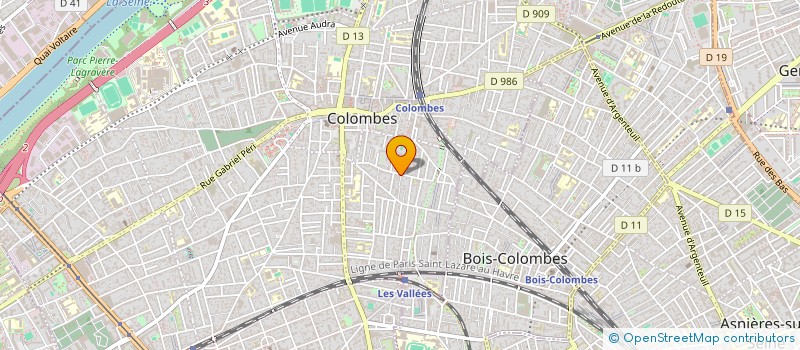 localisation de l'entreprise PANORAMA à COLOMBES