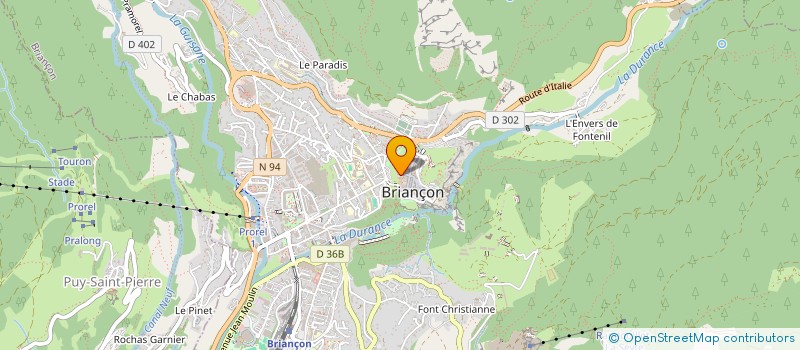 localisation de l'entreprise PANORAMA à BRIANCON