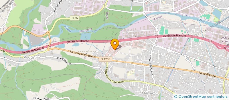 localisation de l'entreprise PANORAMA  MARNAZ