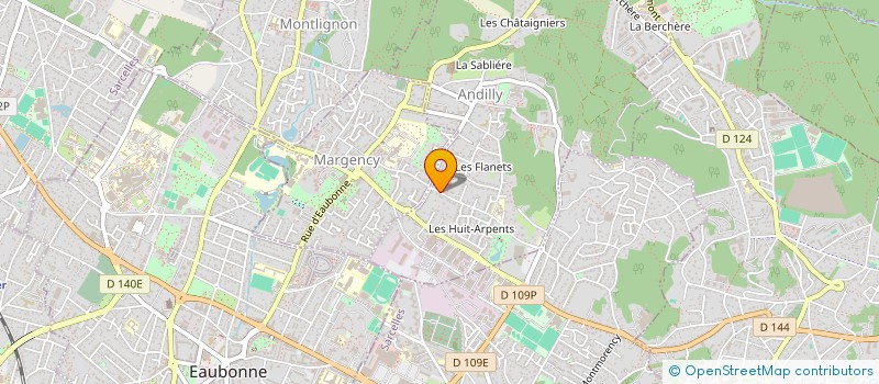 localisation de l'entreprise PANORAMA  ANDILLY