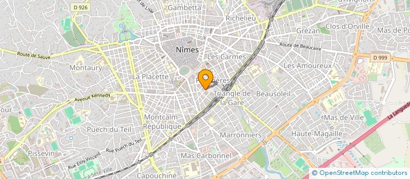 localisation de l'entreprise PANORAMA  NIMES