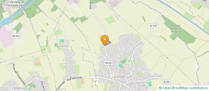 localisation de l'entreprise PANORAMA ASSO  GONDECOURT