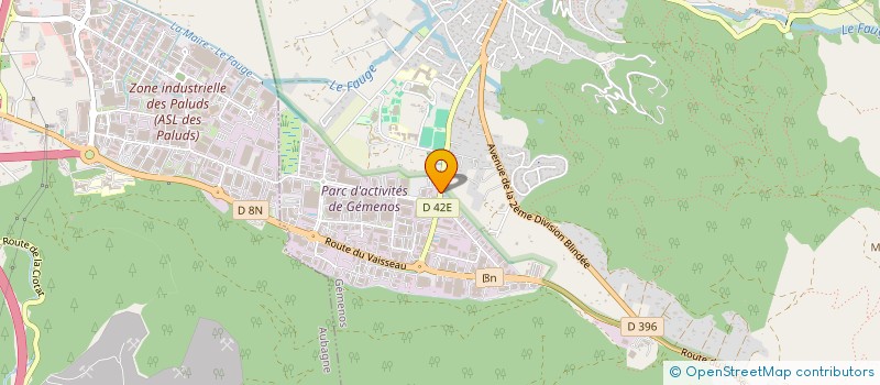 localisation de l'entreprise PANORAMA CAMOINS à GEMENOS