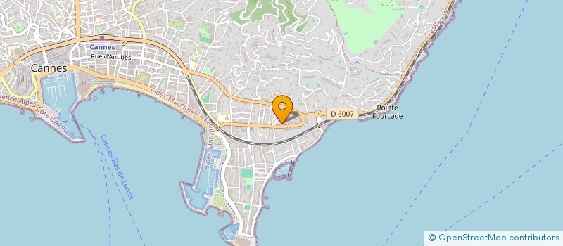 localisation de l'entreprise PANORAMA CONSTRUCTION à CANNES