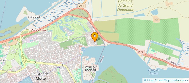 localisation de l'entreprise PANORAMA-DURAND  LA GRANDE-MOTTE