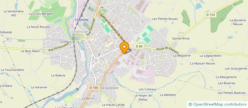 localisation de l'entreprise PANORAMA GENUS  CHEMILLE-EN-ANJOU