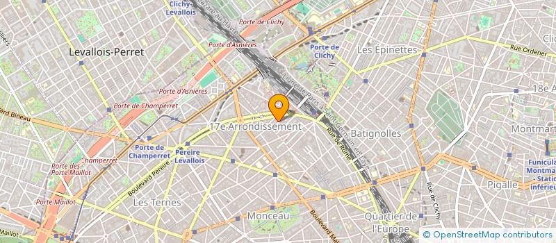 localisation de l'entreprise PANORAMA INVEST  PARIS