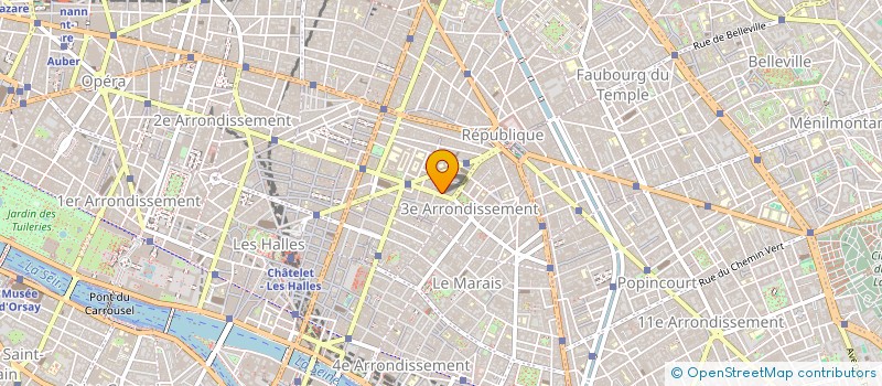 localisation de l'entreprise PANORAMA MUNDI à PARIS