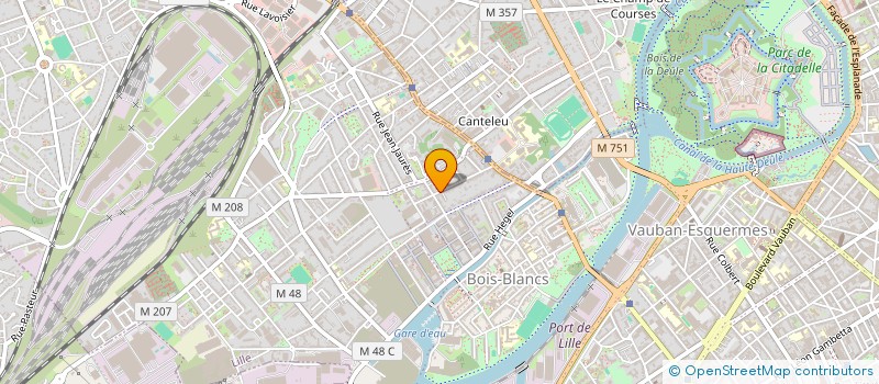 localisation de l'entreprise PANORAMAS à LILLE