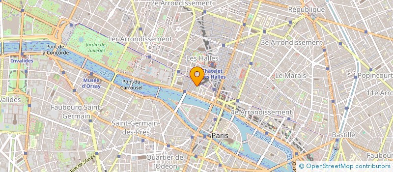 localisation de l'entreprise PANORAMAS INFORMATIQUE à PARIS