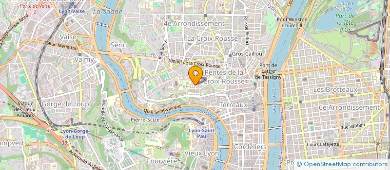 localisation de l'entreprise PANORAMIC à LYON