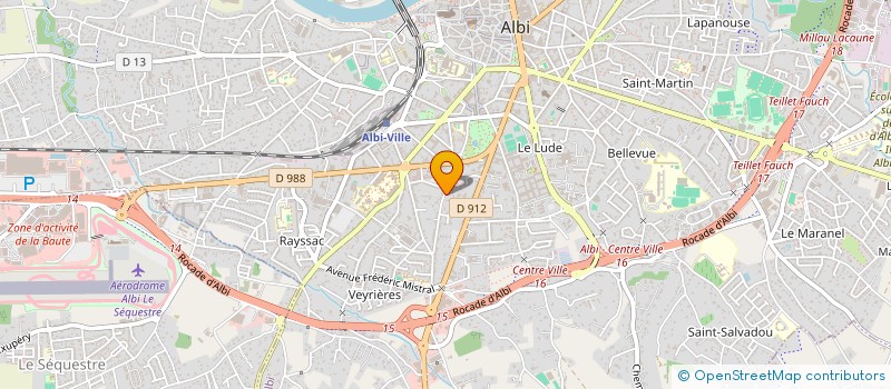 localisation de l'entreprise PANORAMIC à ALBI