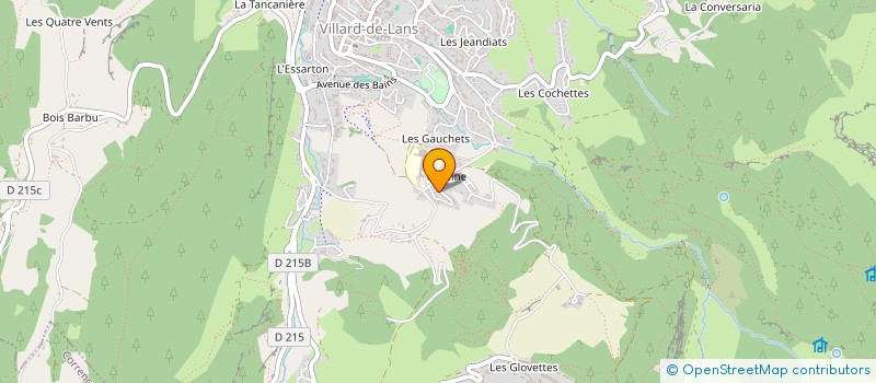 localisation de l'entreprise PANORAMIC PRODUCTION  VILLARD-DE-LANS