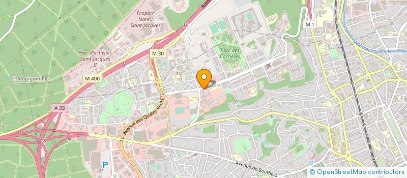localisation de l'entreprise PANORAMIQUE SERVICE SARL à NANCY