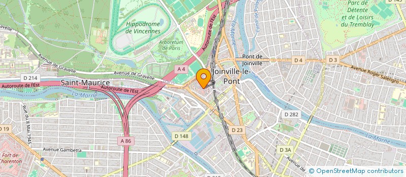 localisation de l'entreprise PANORAMIS à SAINT-MAURICE