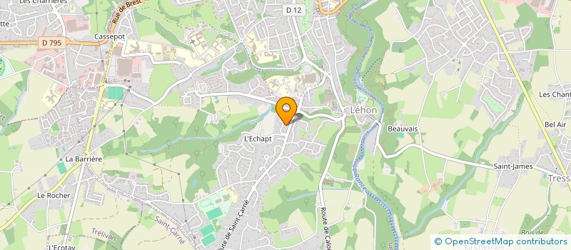 localisation de l'entreprise PANORAMIX à DINAN