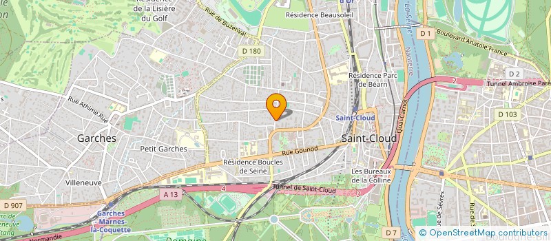 localisation de l'entreprise PANORAMIX à SAINT-CLOUD