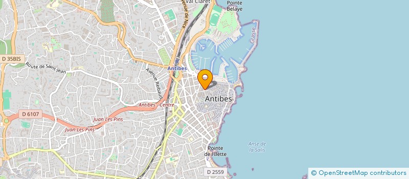 localisation de l'entreprise PANOSMART à ANTIBES
