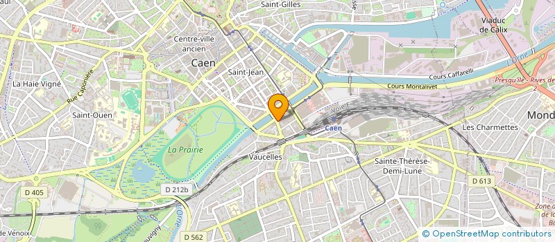 localisation de l'entreprise PANP'S à CAEN